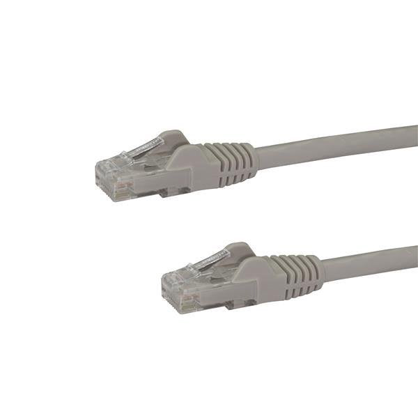 StarTech Network Cable CAT.6 UTP RJ45 Snagless 15M Grisâ N6PATC15MGR