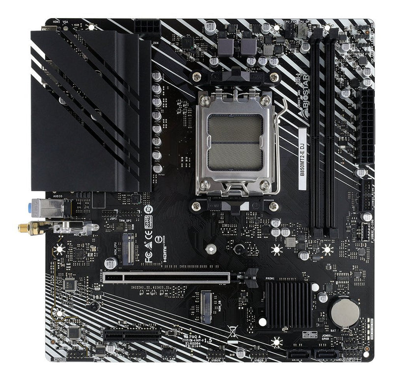 Biostar Motherboard B850MT2E Dj, B850MT2E Dj