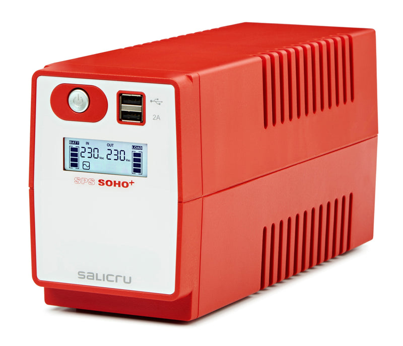 Salicru UPS Line Interactive Sps 500 Soho + IEC 500VA-300W 4 Salidas Formato Tower