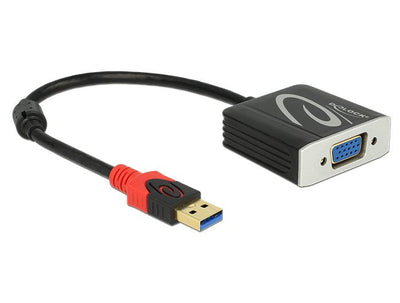 Delock Adapter USB 3.0 Tipo-a Male a VGA Female — image 1