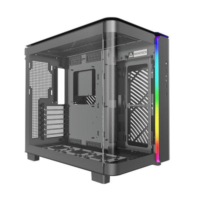 Montech Box King 95, Black Glass Tempered X 2 KING95B — image 1