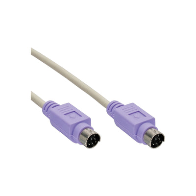 Inline Ps/2 Cable Male a Male Grey / Violet 2M — image 1