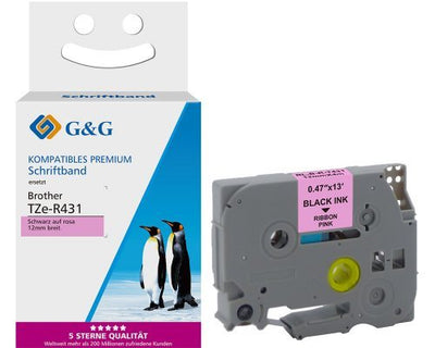 G&g Seiden Tape Labeller Compatible With Brother TZE-R431 — image 1
