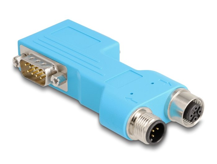 Delock D-sub 9 Connector Male And Connector Female a M12 Connector Male And Connector Female A-kodiert 5 Pin C