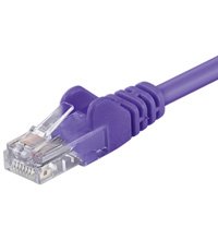 Cable CAT.6 Patch U/UTP, Violet, 5M - Cca Material