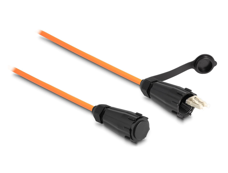 Delock 87888 Cable Fibre Optic Lc Duplex a Lc Duplex With Cover Protectora OM2 Multimode IP68 Resistant Polvo