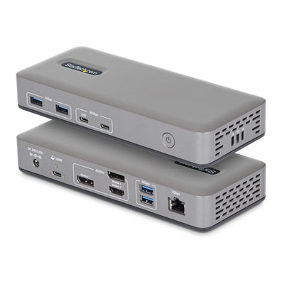 StarTech.com Estación Connection Laptop USB-C 3.2 Gen 2 HDMI 2 X DP 1GBE Reino Unido Europa — image 1