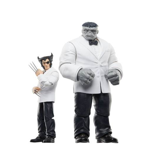 Hasbro Set Figuras Marvel Legends Series Wolverine Path & Hulk — image 1