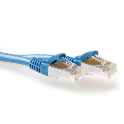 Blue 20 Meter Lszh SFTP CAT.6A Patch Cable Snagless With RJ45 Connectors — image 1