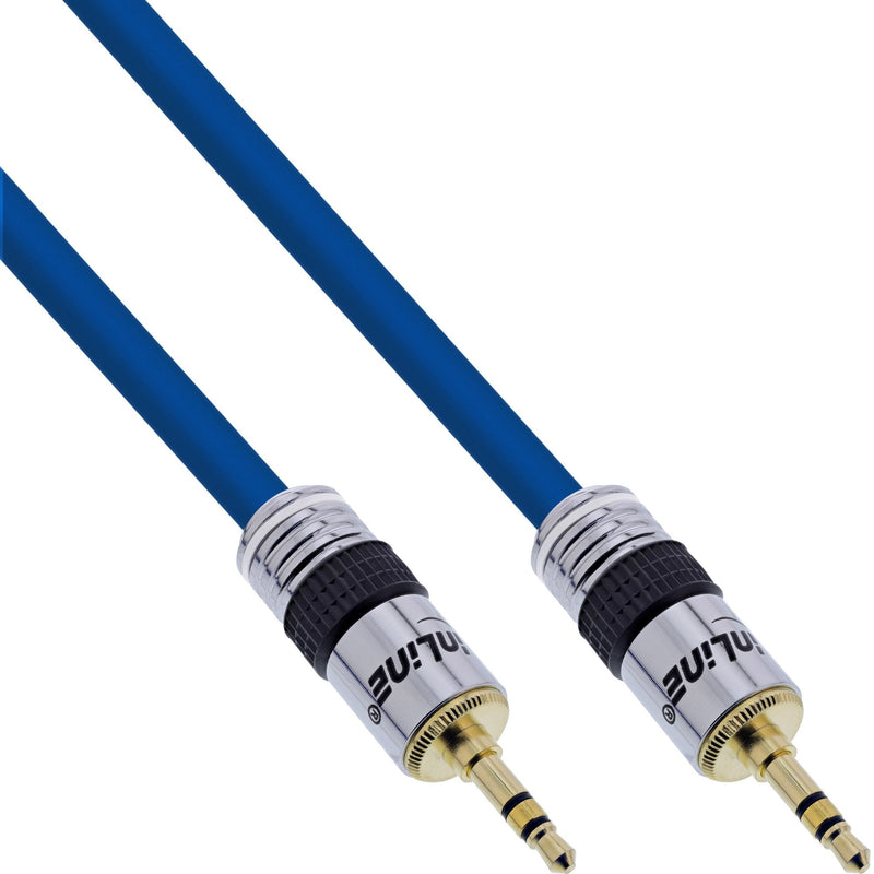 Inline Cable Audio Premium 3,5MM Stereo Male a Male 5M