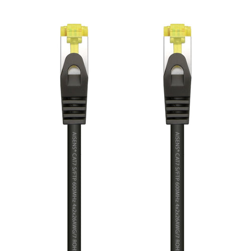 Aisens Network Cable RJ45 Lszh CAT.7 600MHZ S/FTP Pimf AWG26 - 2M - Black — image 1