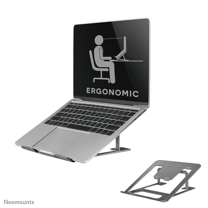 Newstar Stand Laptop Up To 17 Max. 10KG, Foldable Grey