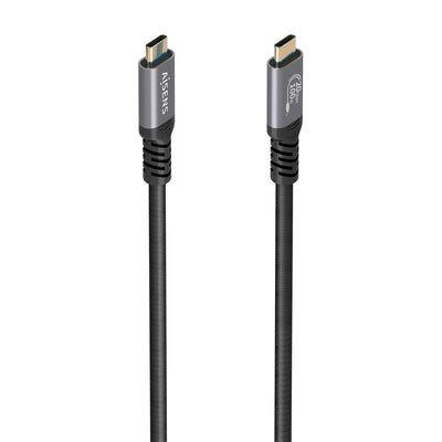 Aisens USB Cable 3.2 Type-c A107-0988 USB Type-c Male USB Type-c Male Up To 100W 20Gbps 3M Black — image 1