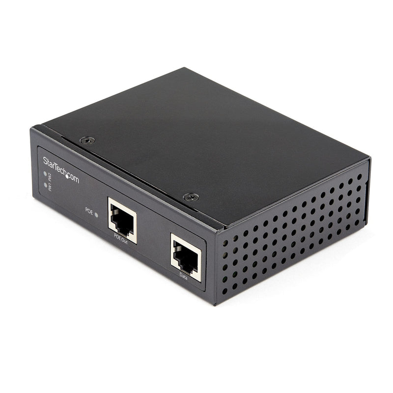 StarTech.com POEINJ1G90W Ampliador Network Repetidor Network Black 10, 100, 1000 Mbit/S