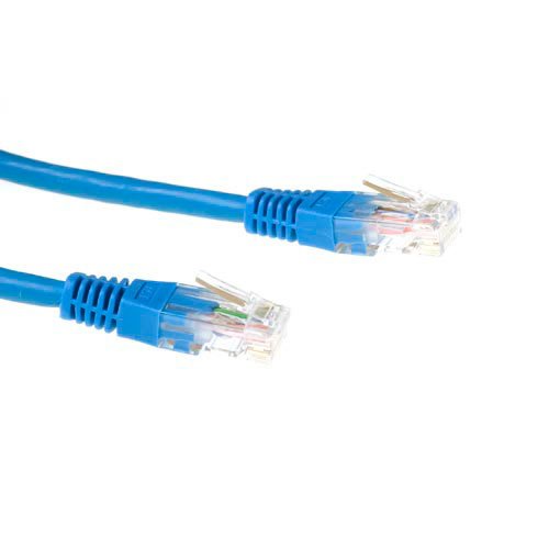 Blue 7 Meter Lszh U UTP CAT.6 Patch Cable With RJ45 Connectors