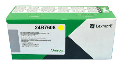 Lexmark Toner 24B7608 Yellow — image 1