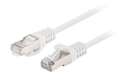 Lanberg Network Cable CAT.6 FTP 0.5M White 10-PACK — image 1