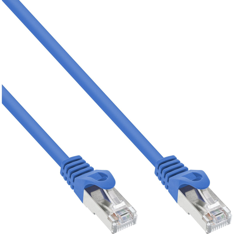 Inline Network Cable F/UTP CAT.5E Blue 1M