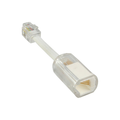 Inline Desenredador Twist-stop Headphone Phone Transparent + Cable — image 1