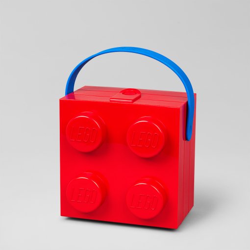 Lego Classic Lunch Caja 4 Z Raczka Czerwony