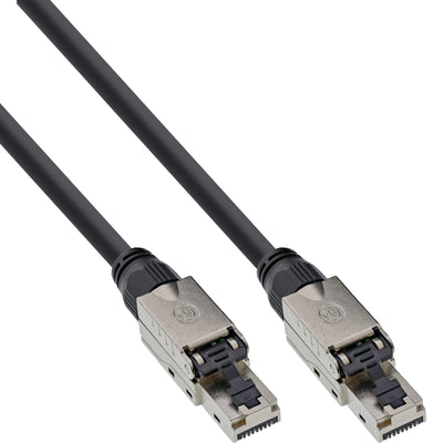 Inline Network Cable , U/UTP, CAT.6A, Libre Halógenos, Cobre AWG23, Black 40M — image 1