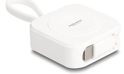 Delock 83023 Almohadilla Charging USB Type- C™ Apple Watch White Magnetic — image 1
