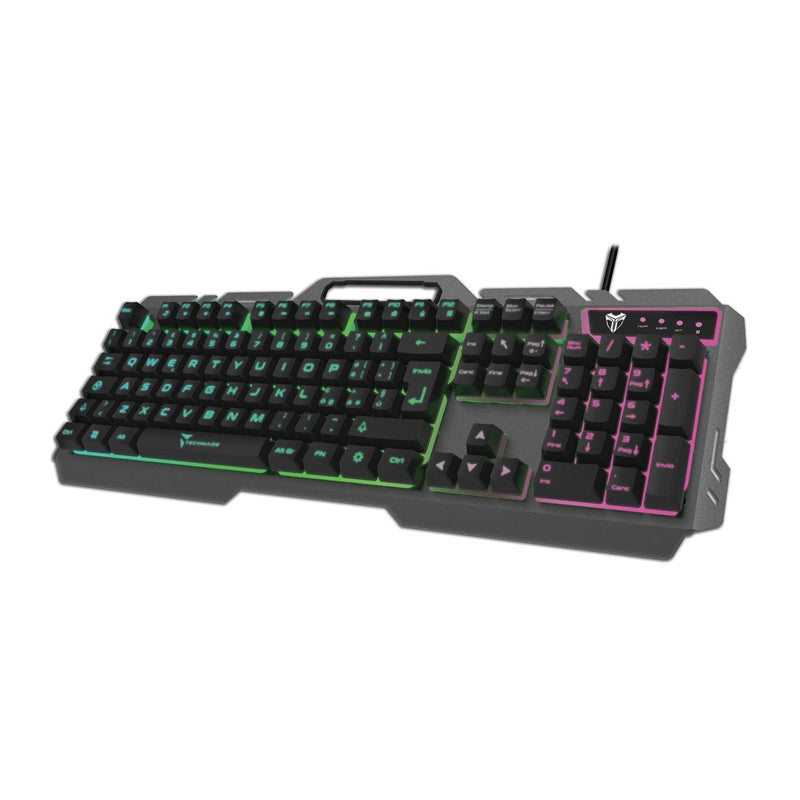 Techmade TM-GK023 Keyboard Set USB Italian Black