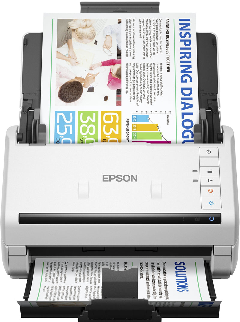 Epson DS-770 Ii Adf + Scanner Alimentado Hojas 600 X 600 DPI A4 White