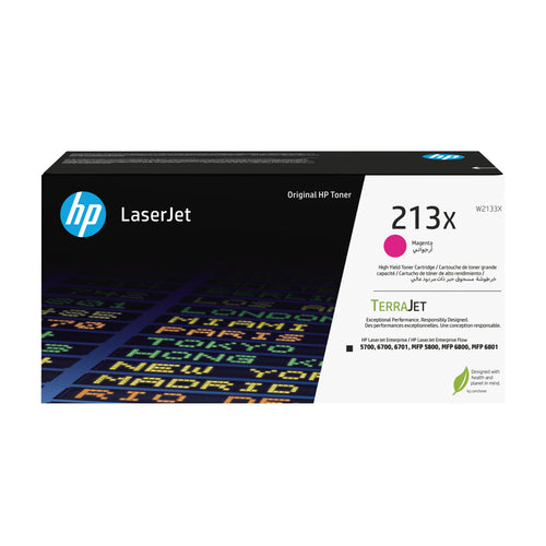HP Toner 213X Magenta Laserjet Toner Cartridge — image 1