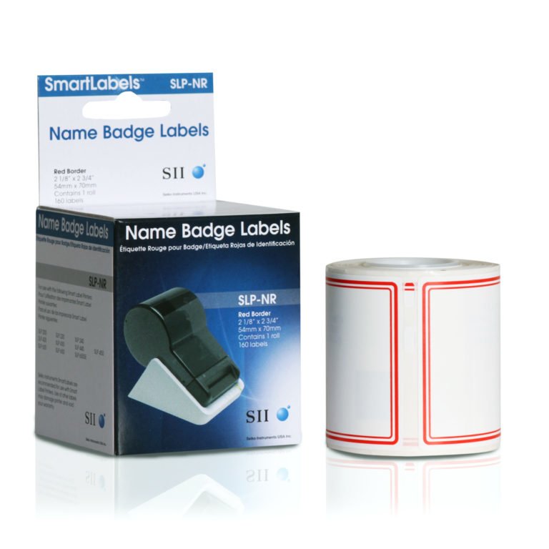Seiko Instruments Slp-nr Red White Label Printer Self-adhesive