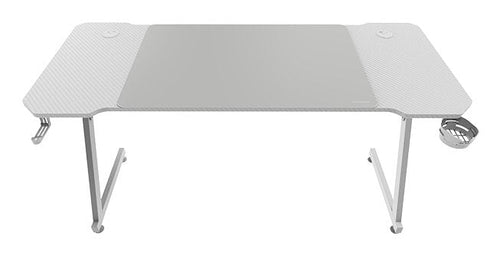 Mars Gaming Desk Gaming MGD-X140 White 140X60/ Mouse Pad XXL/ Stands Externos Bebidas And Headphones/ Gestión  — image 1