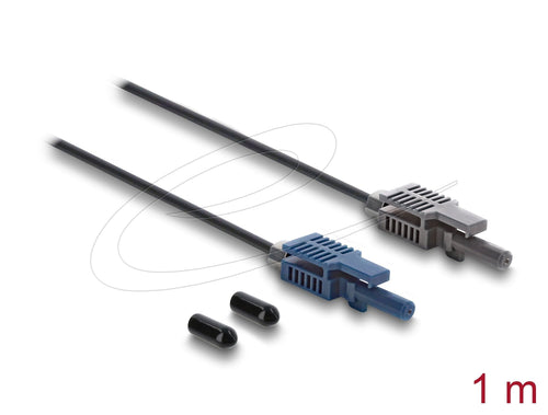 Delock Lwl Pof Plastic Cable Hfbr 4503-4513Z Simplex Connector Male a Simplex Connector Male 1M — image 1