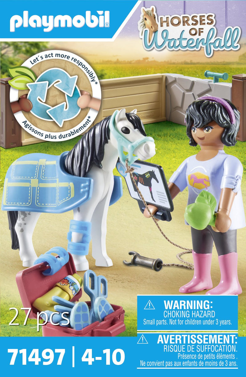 Playmobil 71497 Caballos Cascada Caballo Terapeuta