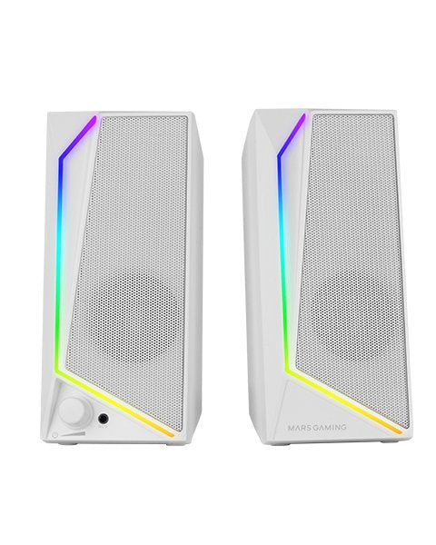 Mars Gaming Speakers Gaming MS72 RGB White