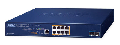 Planet Layer 3, 8-PORT 2.5GBASE-T Gestionado L3 2.5G Ethernet (100/1000/2500) Energía Sobre Ethernet (PoE) 1U  — image 1