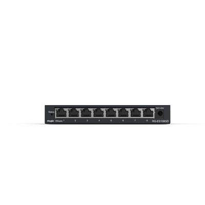 Ruijie Unmanaged Switch 8XGB RJ45 Steel Case — image 1