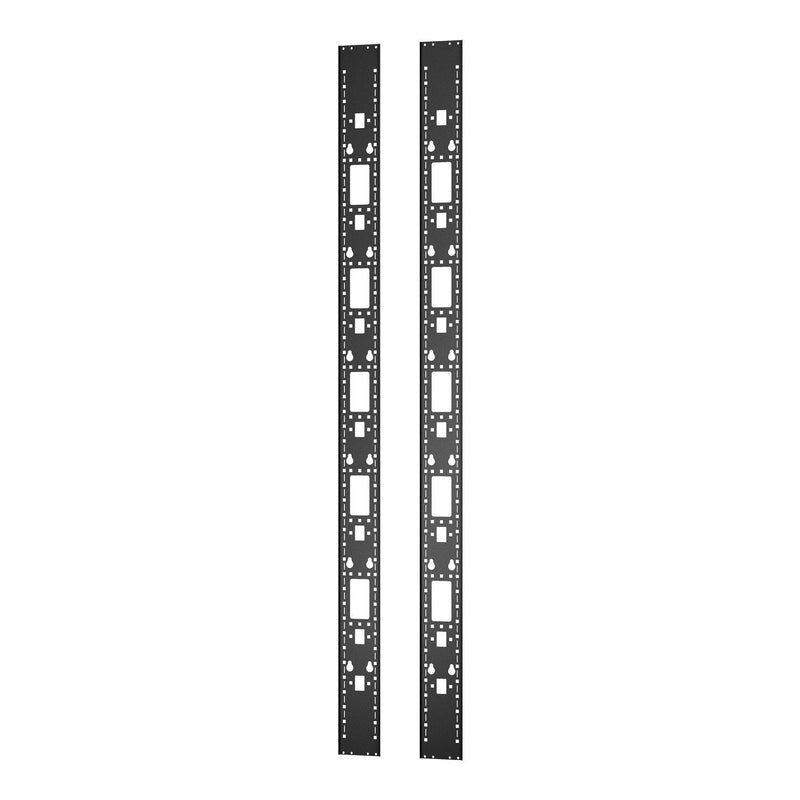 Apc Easy Rack - Rack-canal Accesorios (vertical) - Black - 48U (paquete With 2)