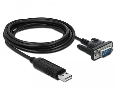Delock Adapter USB 2.0A Serial RS-485 With Protection Esd 15 Kv And Compacta Housing Connector Serial — image 1