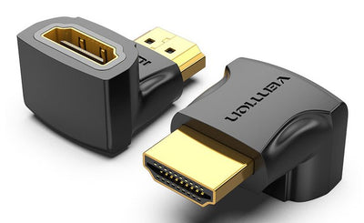 Vention Adapter HDMI 4K 90 AIOB0-2 HDMI Male HDMI Female Pack 2 Units — image 1