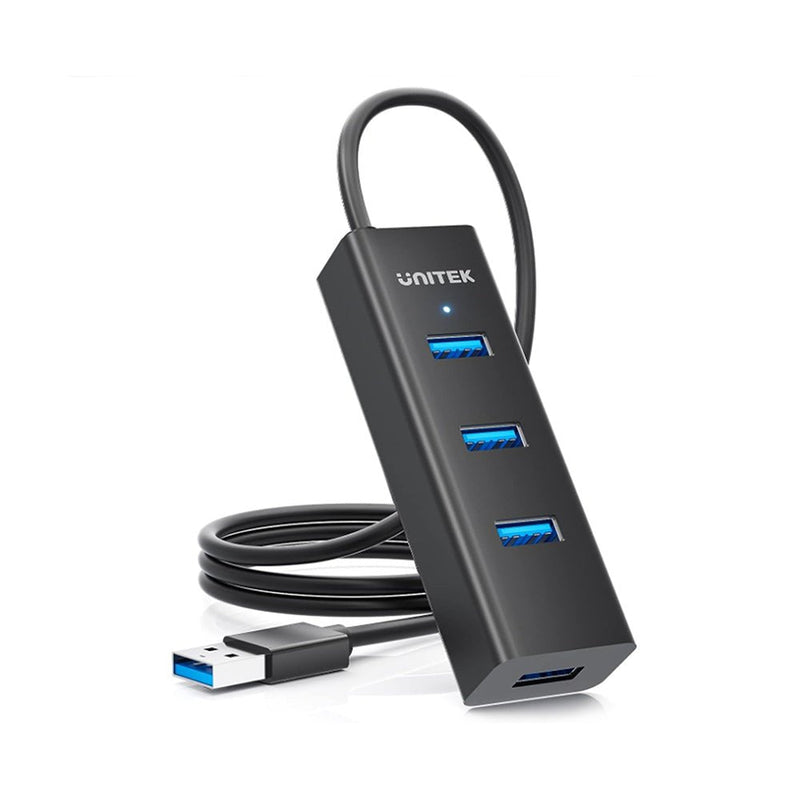 Unitek Hub USB-A Activo 5Gbps, 4 Ports USB-A