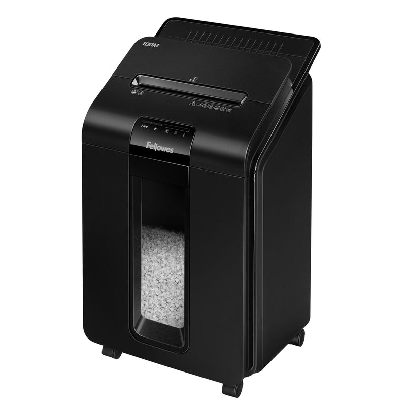 Fellowes Paper Shredder Automax 100M Microcorte 4 X 10MM Black