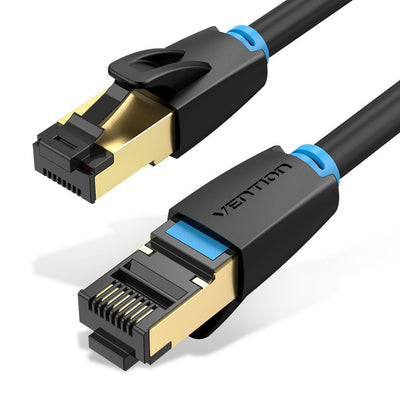 Vention Network Cable RJ45 SFTP Ikabk CAT.8 8M Black — image 1