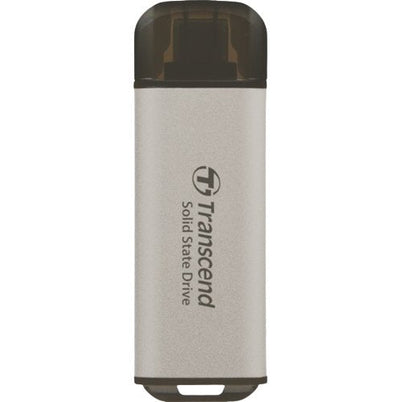 Transcend ESD300S 512GB External SSD USB 10Gbps Type-c Silver — image 1