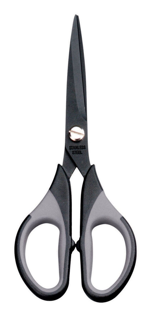Maul 7690690 Tijera Desk And Manualidades Scissors Office Corte Recto Black Grey — image 1