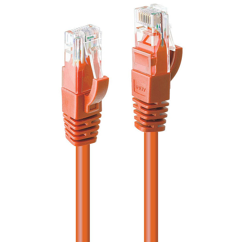 Lindy Network Cable CAT.6 U UTP Orange 3.00M