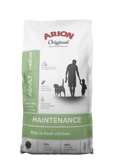 Arion Genuine Maintenance Med Sucha Karma Perro 12KG — image 1