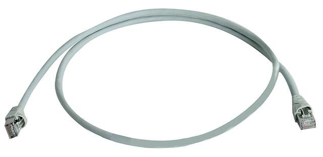 Telegärtner Network Cable SFTP CAT.6A Grey 0,25M
