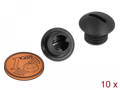 Delock Tapones Sellado M10 X 1,5 Black 10 Pieces — image 1