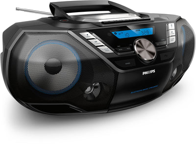 Philips AZB798T/12 Sistema Stereo Laptop Analógico And Digital 12W Dab, Dab+, Fm Black Playback MP3 — image 1