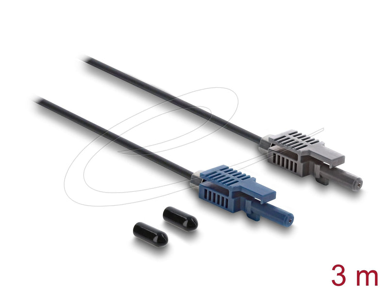 Delock Lwl Pof Plastic Cable Hfbr 4503-4513Z Simplex Connector Male a Simplex Connector Male 3M